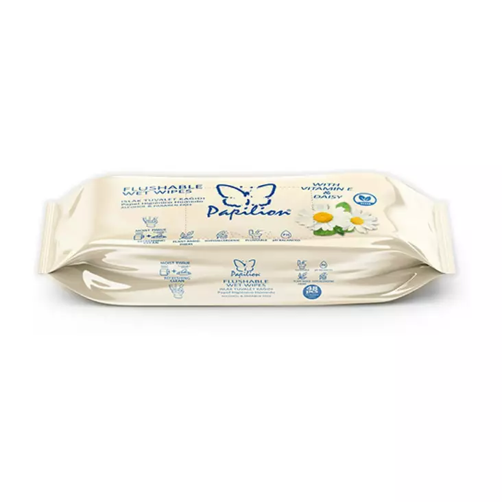 Kostea WC-paperi 44kpl veteen sulava - Vauvan hoito - 8683407000068 - 1