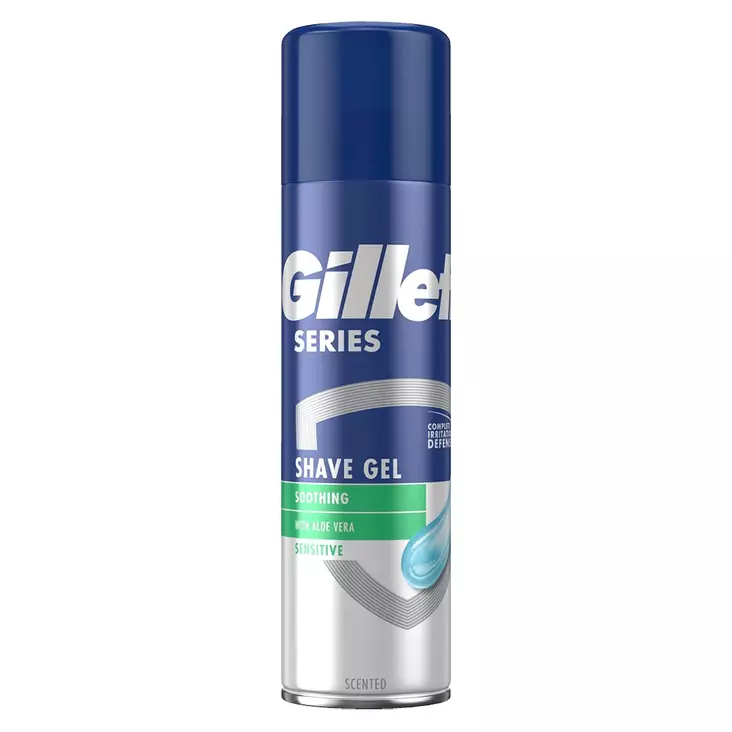 GILLETTE PARRANAJOGEELI SENSITIVE 200 ML - Partavaahdot ja -geelit - 7702018980918 - 1