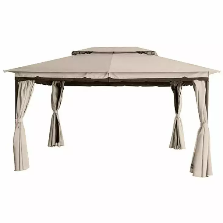 Paviljonki Garda 4x3m beige - Paviljongit - 6438168096438 - 1