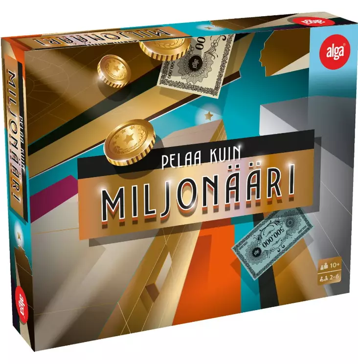 pelaa kuin miljon=C3=A4=C3=A4ri lautapeli hauska perhepeli - Lautapelit ja seurapelit - 7312350118278 - 1