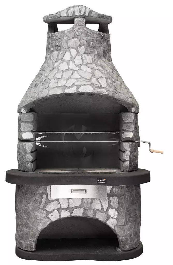 PIHAGRILLI TAMPERE SLATE MUSTANG - Pihagrillit ja kotagrillit - 6410413024588 - 1