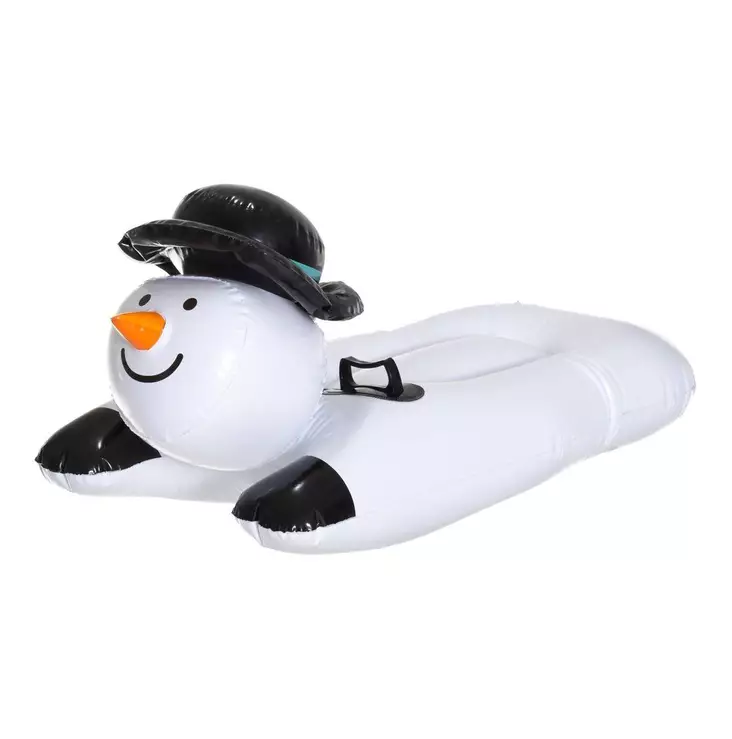 puhallettava liukuri lumiukko - Lumilelut, pulkat ja liukurit - 6410416286518 - 1