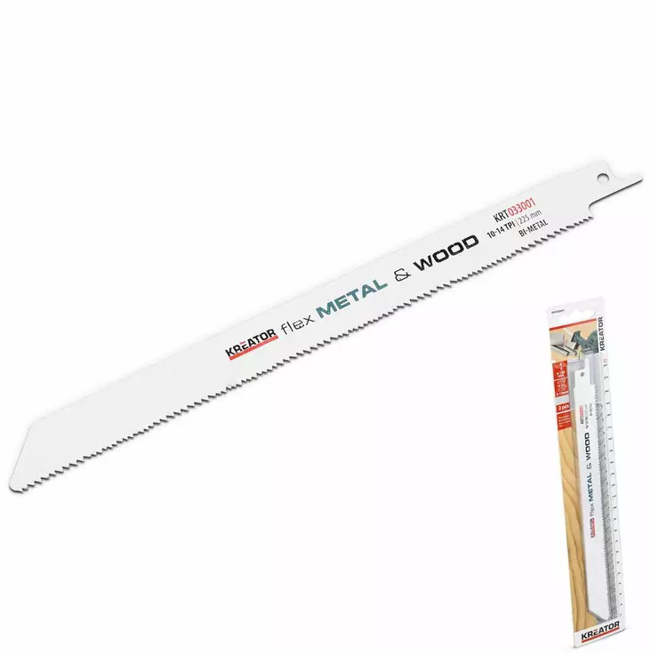 PUUKKOSAHANTERÄ 2KPL 225-14/10 - Puukkosahanterät - 5400338046148 - 1