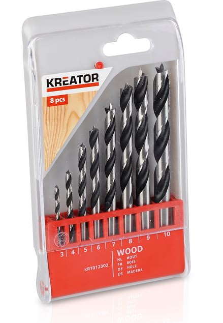 PUUPORANTERÄSARJA HSS-TIN 6-OS - Poranteräsarjat - 5400338046018 - 1