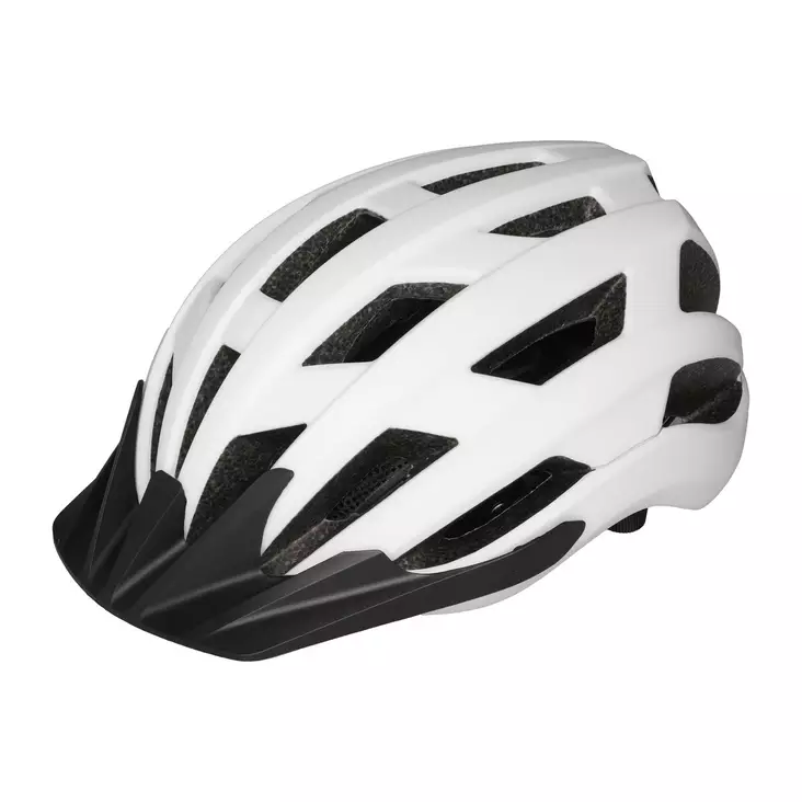 Pyöräilykypärä WHITE M/L 55-58 cm - Pyöräilykypärät ja suojavarusteet - 6410416328768 - 1
