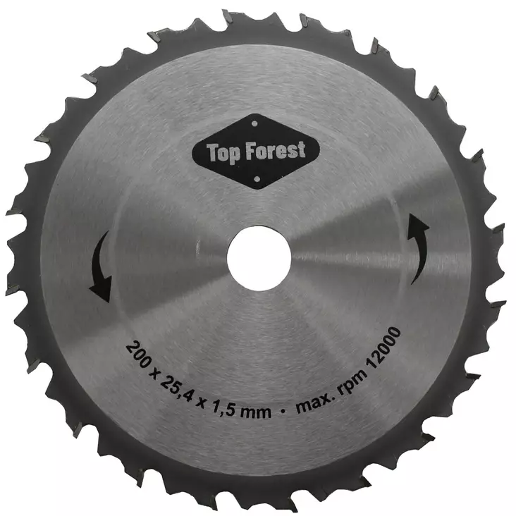 Raivaussahan kovapalaterä 200x25,4x1,5mm - Sahanterät - 6430074694838 - 1