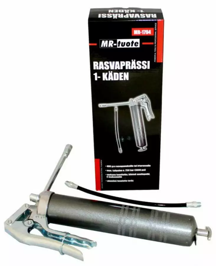 RASVAPRÄSSI 1-KÄDEN LETKULLA - Silikonipuristimet ja uretaanipistoolit - 6430032156668 - 1