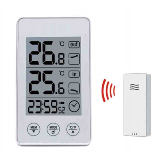 langaton s=C3=A4=C3=A4asema digitaalinen l=C3=A4mp=C3=B6mittari - Lämpömittarit ja sääasemat - 6438168102078 - 1