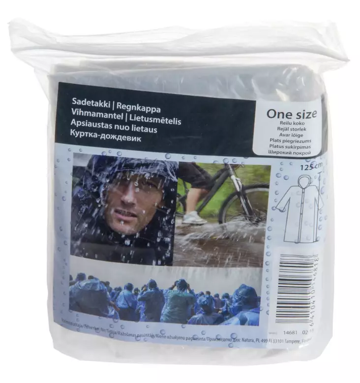 Miesten kertak=C3=A4ytt=C3=B6inen sadetakki - Sadevaatteet ja sadevarusteet - 6410410146818 - 1