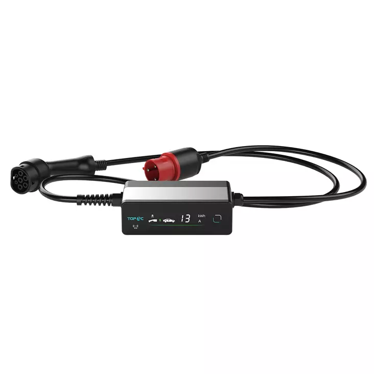 Sähköauton laturi 11 kW 3 x 16A 5 m, AX4 - Sähköauton latauslaitteet - 6418536027998 - 1