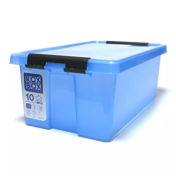 KOTILAATIKKO 10L Sininen - Säilytyslaatikot ja muovilaatikot - 4607136510258 - 1