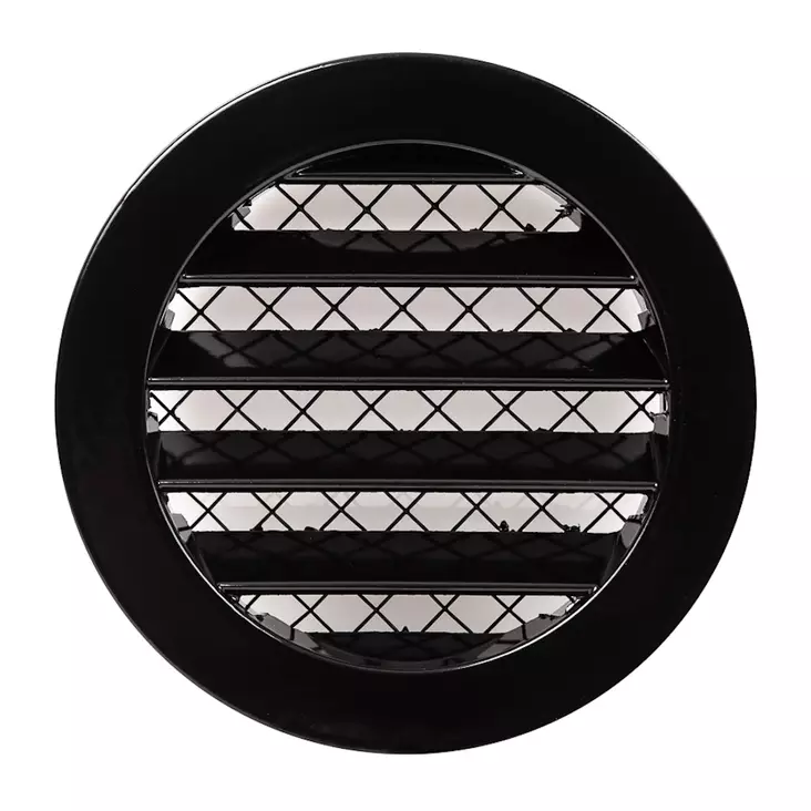 S=C3=A4le valualumiini 125mm musta - Säleiköt - 4750492014028 - 1