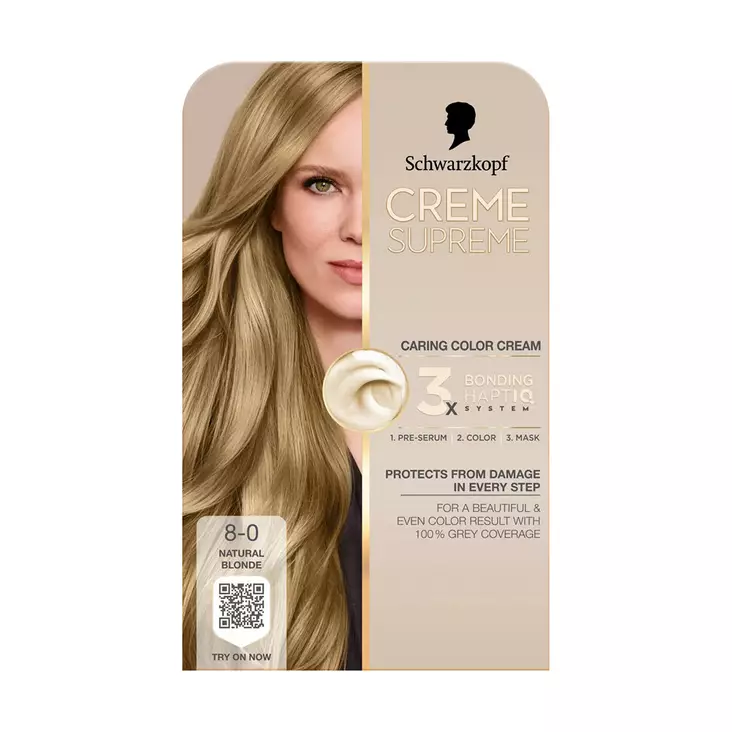 Schwarzkopf Hiusväri Creme Supreme 8-0 - Hiusvärit ja sävytteet - 7332531124638 - 1