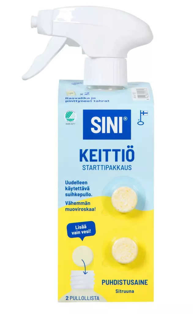 SINI KEITTI=C3=96 STARTTI PULLO+2 TABL - Keittiönpuhdistusaineet - 6423800070228 - 1