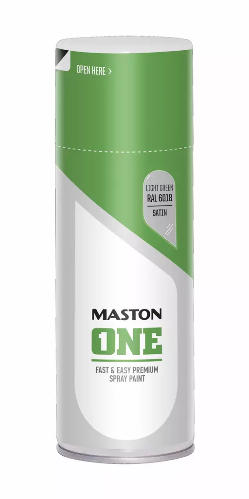 MASTON ONE VIHREÄ 6018 400ML - Spraymaalit - 6412490023058 - 1