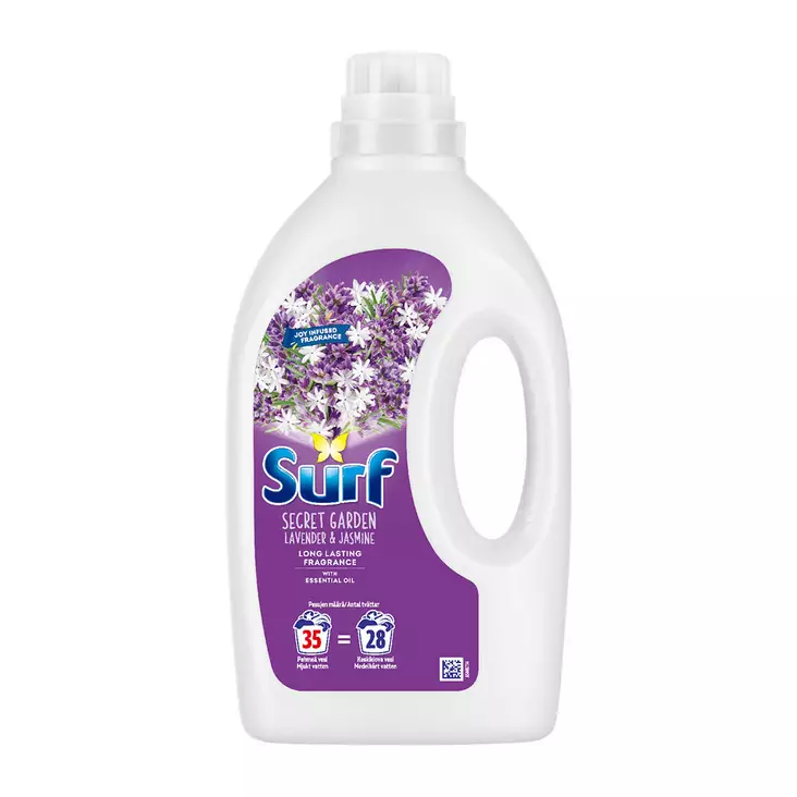 Surf Pyykinpesuneste 1400ml Lavender&Jas - Pyykinpesunesteet - 8710447332788 - 1