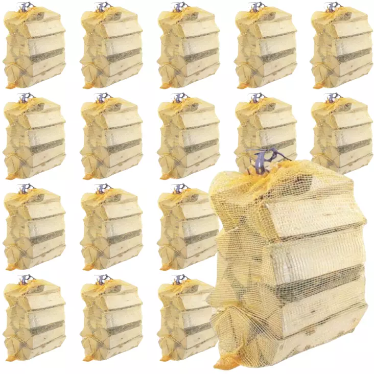 Suurempi erä - Koivuklapi 40L lava 72 säkkiä - Polttopuut - 838078 - 1