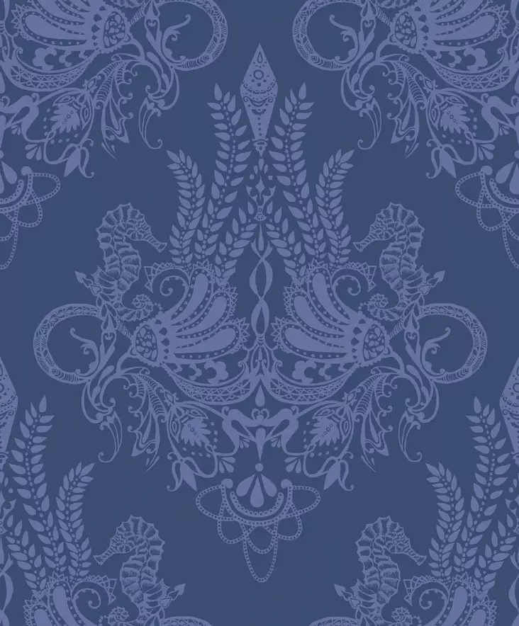 TAPETTI 5144-2 Syvämeri tapetti lila Vallila tapetti - Tapetit - 6417271514428 - 1