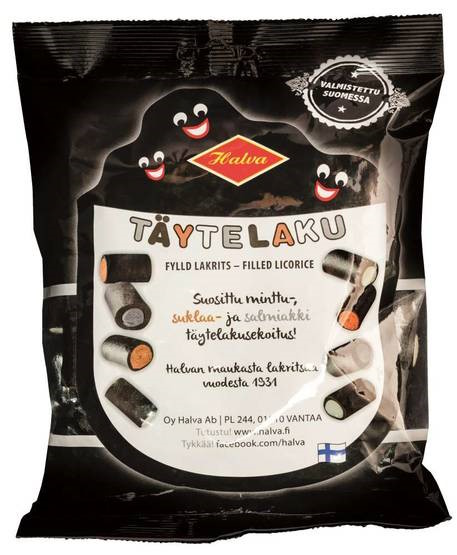 T=C3=A4ytelaku 350g on Halvan suosittu minttu-, suklaa- ja salmiakkit=C3=
=A4ytelakusekoitus.
T=C3=A4ytelaku 350g on Halvan suosittu minttu-, suklaa- ja salmiakkit=C3=
=A4ytelakusekoitus. - Makeiset ja naposteltavat - 6420900009608 - 1