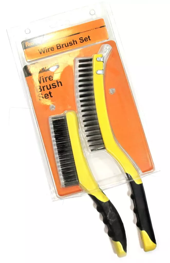 Teräsharjasetti 2-osainen - Teräsharjat - 6438168093178 - 1