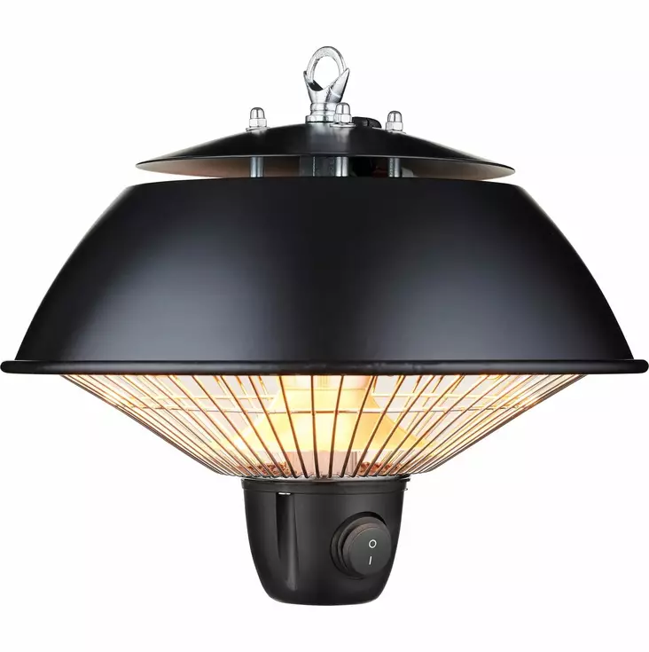 Terassilämmitin 600W Musta Hottia - Terassilämmittimet ja -tarvikkeet - 6438014282848 - 1