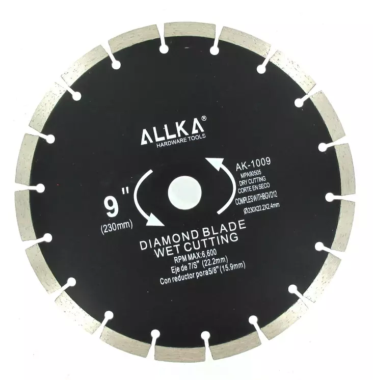 TIMATTILAIKKA 230MM SEGMENTTI - Timanttilaikat - 6438230043568 - 1
