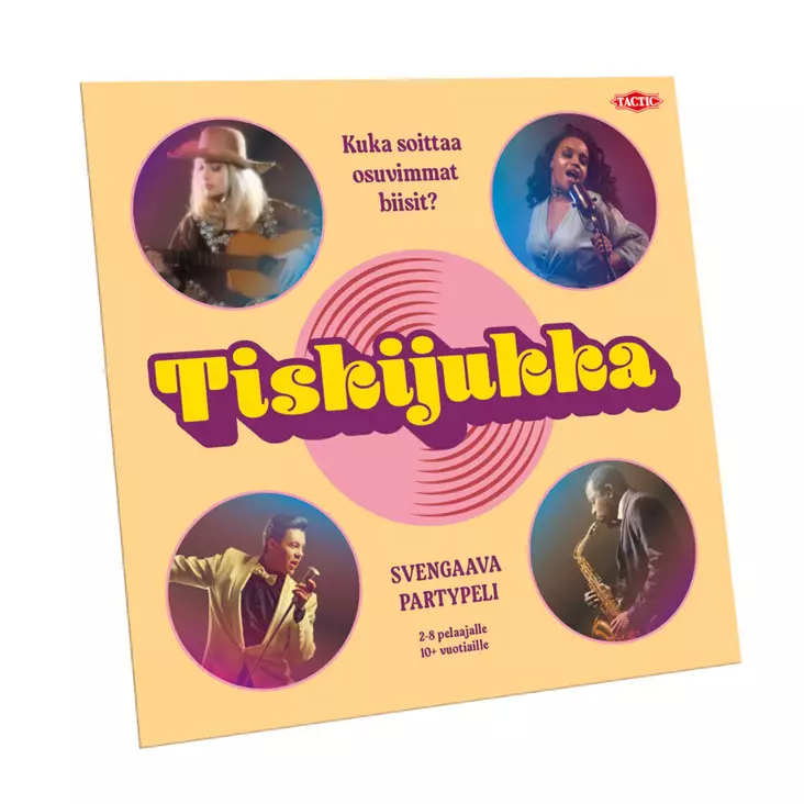Tiskijukka Retro - Lautapelit ja seurapelit - 6416739596648 - 1