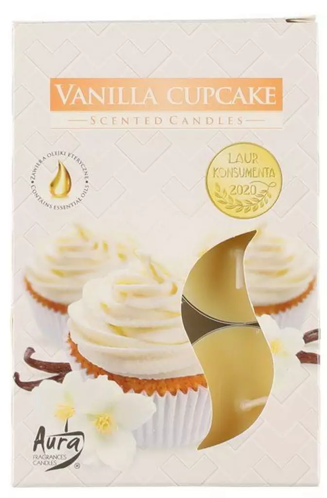 Tuoksul=C3=A4mp=C3=B6kynttil=C3=A4 Vaniljakeksi - Tuoksukynttilät ja tuoksutuikut - 5906927152028 - 1
