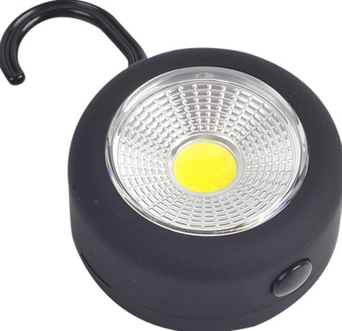TYÖVALO COB-LED PYÖREÄ 3W - Taskulamput - 6438168094038 - 1