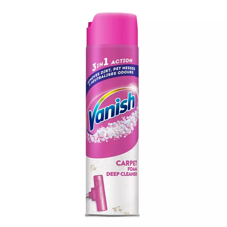 VANISH OXI ACTION Carpet&Furniture 600ml - Erikoispuhdistusaineet - 5714970001008 - 1