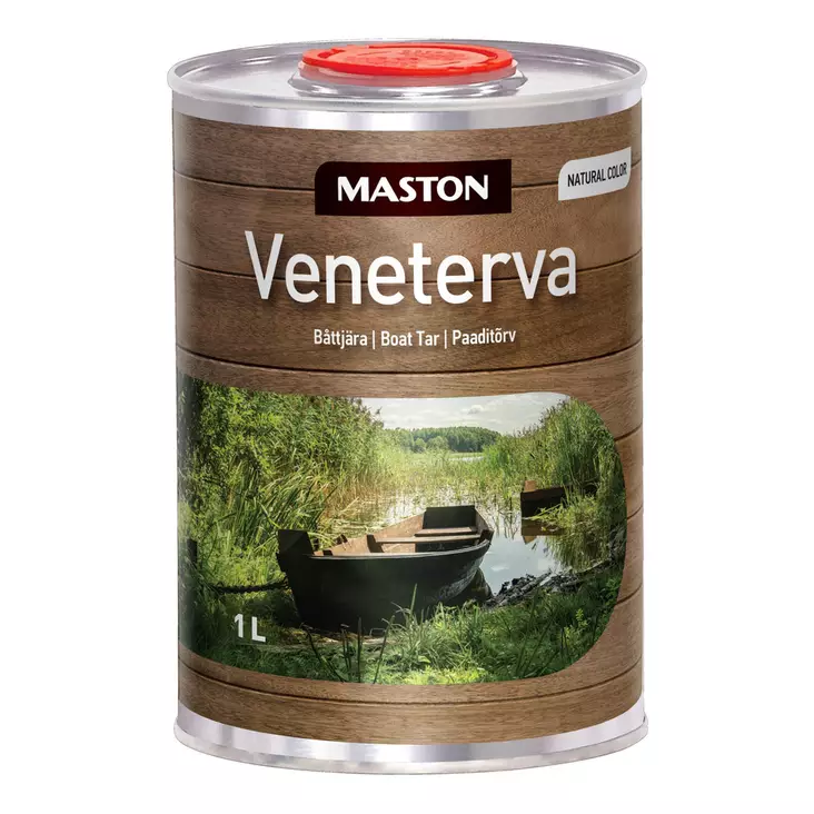 Veneterva 1L Maston - Puuöljyt ja puunsuoja-aineet - 6412490046958 - 1