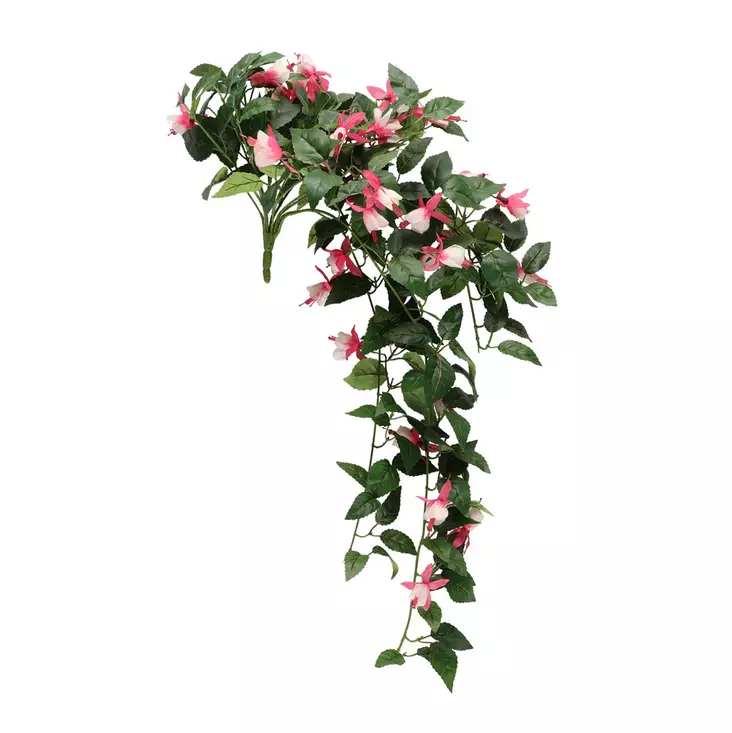 Verenpisara kimppu riippuva 80 cm valkoi - Tekokasvit ja muovikukat - 6410416439648 - 1