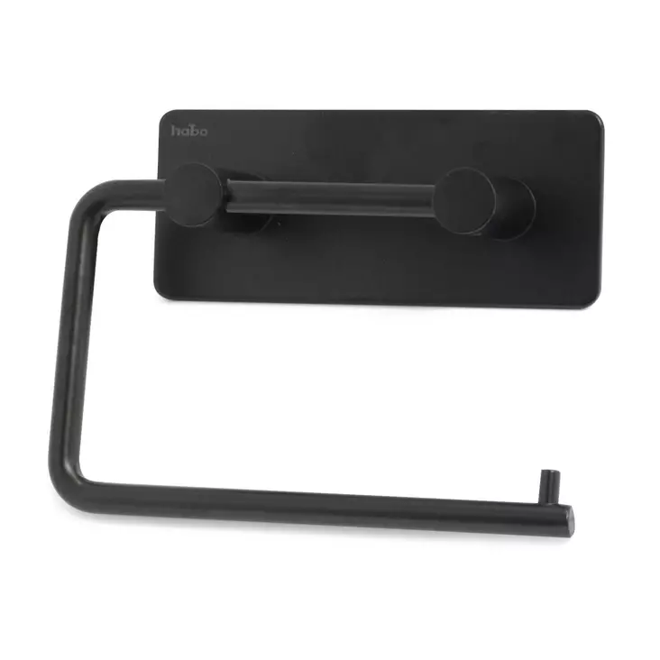 WC-PAPERITELINE ANGLE MUSTA HABO - Koukut, naulakot ja telineet - 7317901003898 - 1