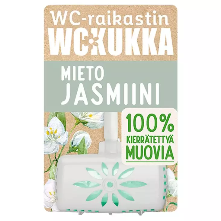 WC-raikastin Mieto Jasmiini 50g WC-Kukka - WC-puhdistusaineet - 6412203102438 - 1