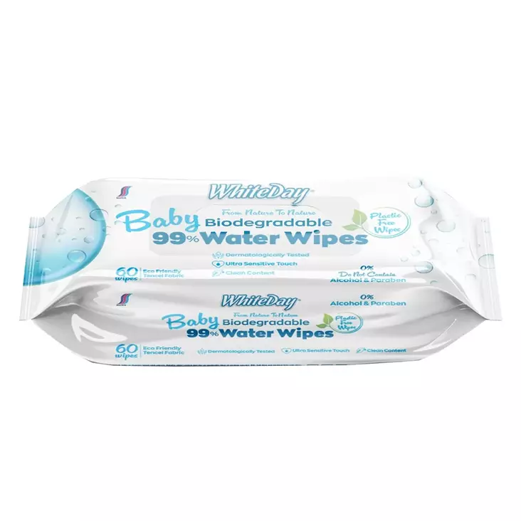 Whiteday 100% kasvipohj.vauvanhoitopyyhe - Vauvan hoito - 8684718450108 - 1