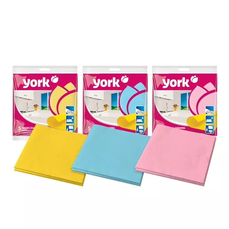 SIIVOUSLIINA 5KPL YORK YLEISPUHDISTUS - Siivousliinat ja rätit - 5903355000068 - 1