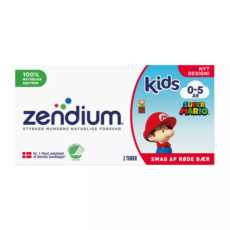 Zendium Hammastahna 2x50ml Super Mario - Hammastahnat - 8720181345678 - 1