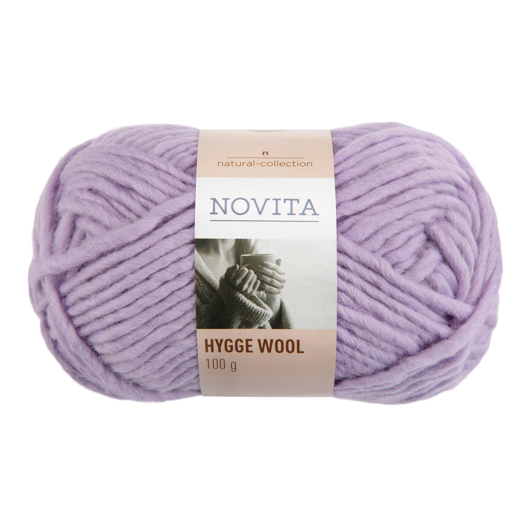 Lanka Hygge Wool 100g Mustikkamaito 730 Novita 100 Villalanka lanka-hygge-wool-100g-mustikkamaito-730-novita-100-villalanka