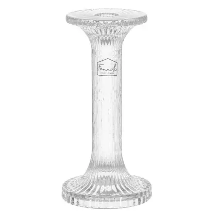 Kynttilänjalka Jade kirkas 18cm Fanni K - Kyntteliköt ja kynttilänjalat - 6410416503349 - 1