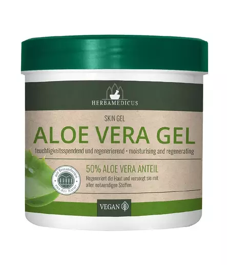 Herbamedicus Aloe Vera voide 250ml - Aurinkovoiteet ja aurinkotuotteet - 4009737306429 - 1