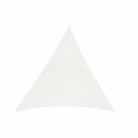 Aurinkopurje Kolmio 5x5x5 m luonnonvalk - Aurinkovarjopurjeet - 6410416119229 - 3