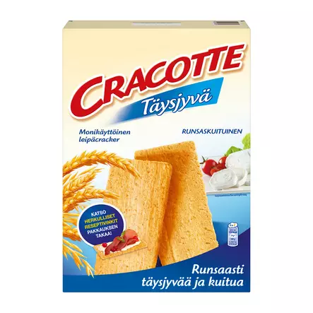 Cracotte Täysjyvä cracker 250g - Leivät, keksit ja leivonnaiset - 3041096763209 - 1
