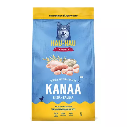 HHC Kanaa riisi-kaura koiranruoka 2kg - Koiranruoat ja herkut - 6438554010529 - 1