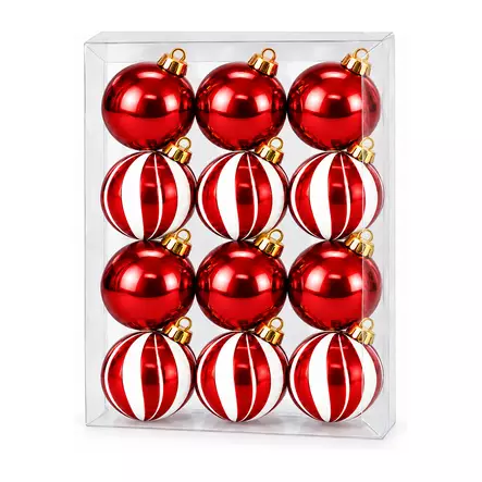 Kuusenpallot 3cm, 12kpl/pkt - Kuusenpallot ja ripustettavat koristeet - 6438506024949 - 1
