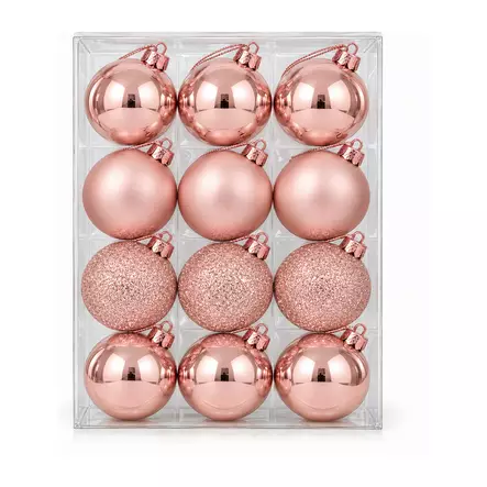 Kuusenpallo 3cm 12kpl/pkt - Kuusenpallot ja ripustettavat koristeet - 6438159952149 - 1