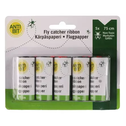 Kärpäspaperi 5kpl - Kärpäslätkät ja hyönteisansat - 6438168116259 - 1