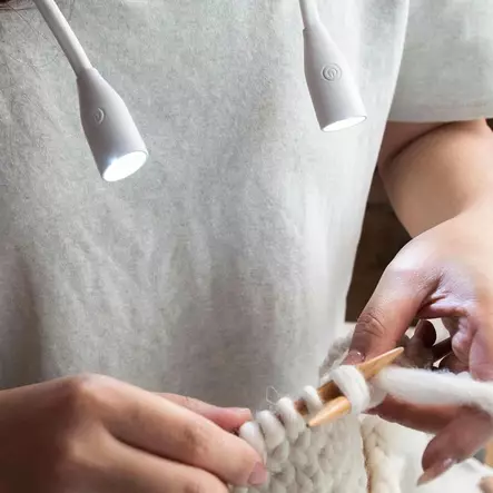 Käsityövalo LED musta ladattava - Taskulamput - 6438168113159 - 2