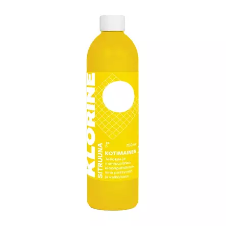 Kloori 750ml Sitruuna Foxtel Kotimainen - Yleispuhdistusaineet - 6419642236809 - 1
