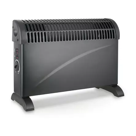 Läpivirtauslämmitin 2000W Turbo musta - Patterit - 6438168121529 - 1