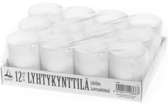 Lyhtykynttilä 12 kpl - Hautakynttilät - 6410412620569 - 1